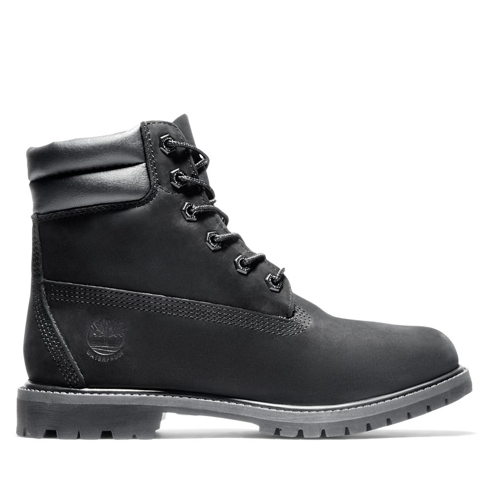 Timberland 6-Inch Μποτακια Γυναικεια Μαυρα - Waterville Waterproof - Greece 3184602-UJ